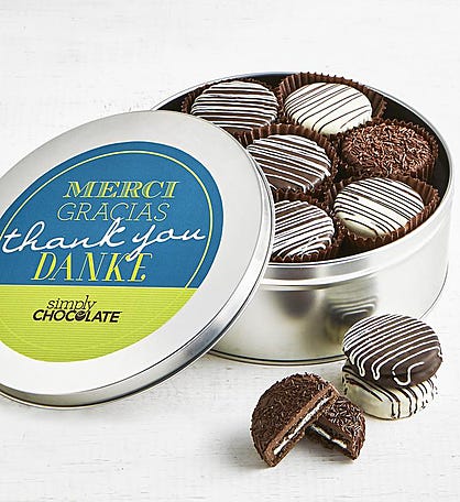 Simply Chocolate Thank You! OREO® Tin